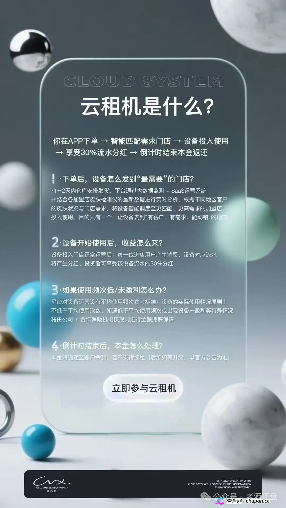 唯芯美“云租机”骗局曝光：披着医美外衣的资金盘，千万别再往里砸钱！(1)