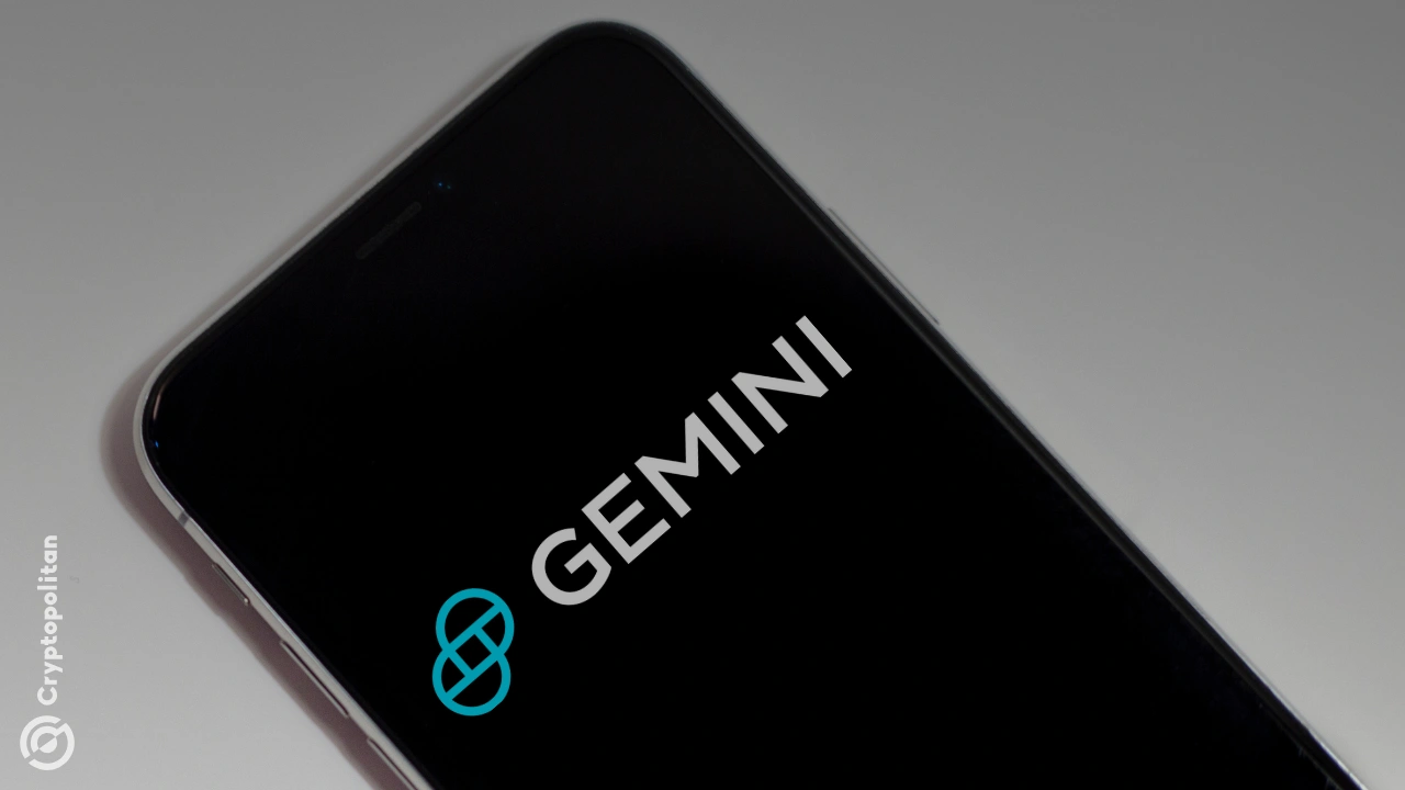 Gemini 向美国证券交易委员会提交保密 IPO 注册(1)