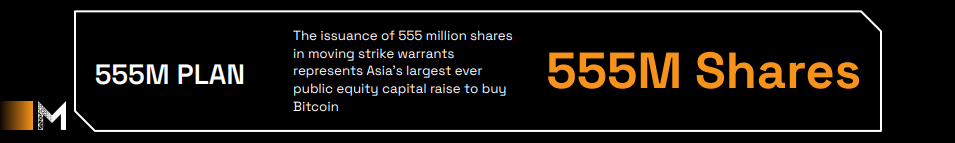 “亚洲微策略”Metaplanet 计划在 2027 年底前收购超过 210,000 个 BTC(3)