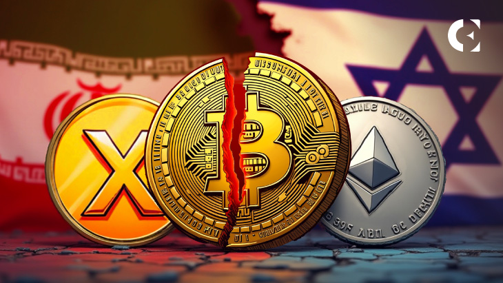 以色列与伊朗冲突导致加密货币崩盘：比特币、以太坊和 XRP 价格大幅下跌(1)