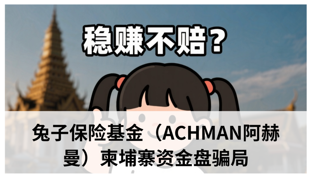 兔子保险基金（ACHMAN阿赫曼）：震哥曝光这个柬埔寨资金盘骗局(1)