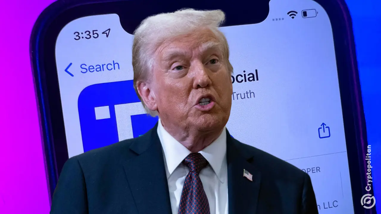 特朗普的“真相社交”计划瞄准比特币ETF，并向纽约证券交易所提交申请(1)