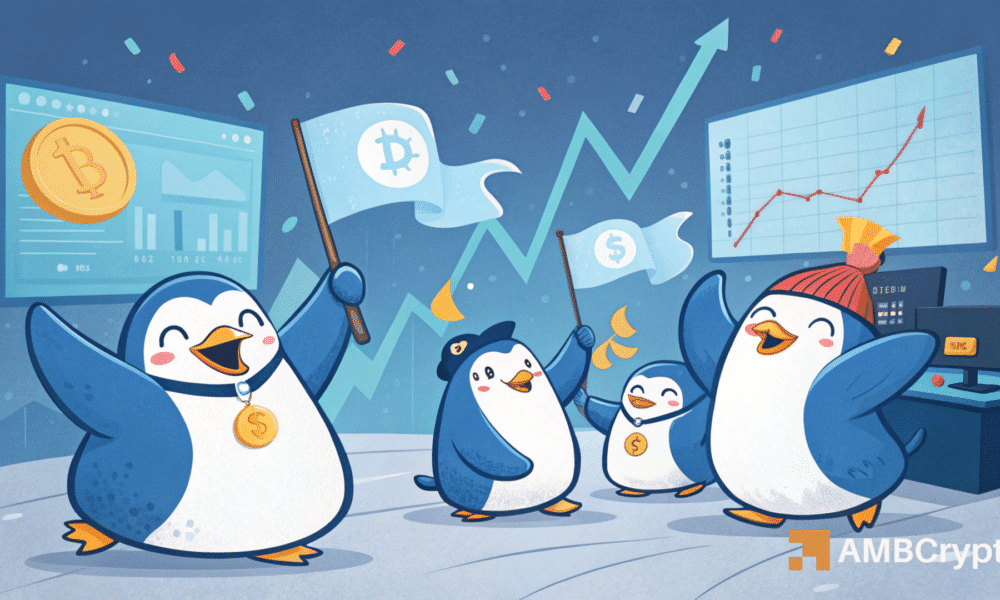 PENGU 上涨 11% 后触及关键支撑位——突破在即吗？(1)